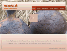 Tablet Screenshot of makuha.ch
